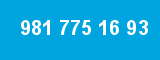 981 775 16 93 981 775 16 93